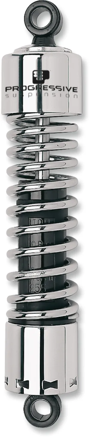 Progressive Suspension 412-4045C 412 Series 11in. Shocks - Chrome