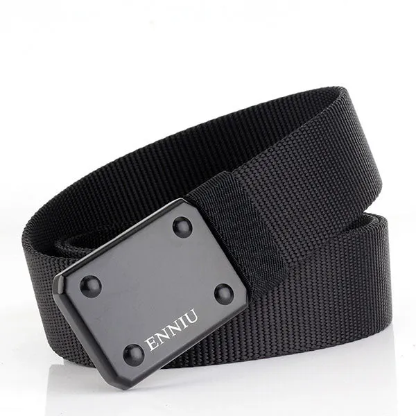 Quick Double-hook Buckle Training Braided Belt