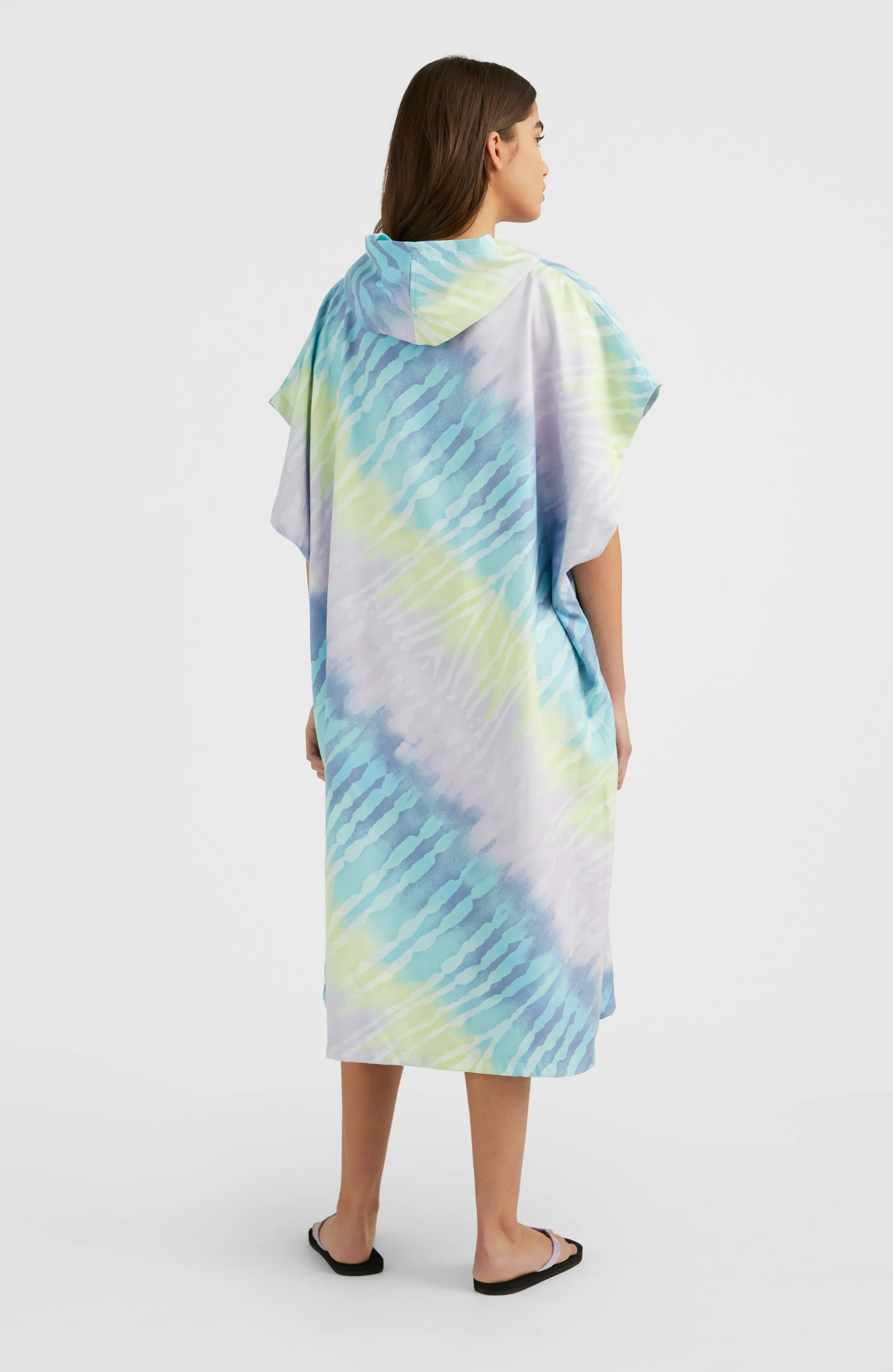 Quick Dry Jacks Handtuch mit Kapuze | Blue Tie Dye