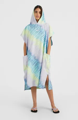 Quick Dry Jacks Handtuch mit Kapuze | Blue Tie Dye