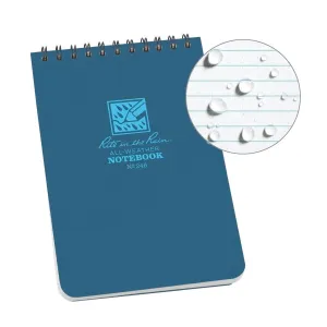 Rite in the Rain No246 Top Spiral 4x6 Notebook Universal Blue