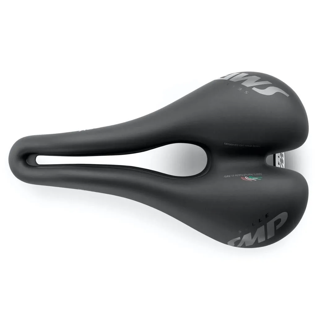 Selle SMP TRK Medium Saddle - Steel Rails - Black