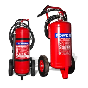 SFFECO Dry Powder Mobile Trolley Extinguishers