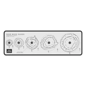 SHED MASS GAUGE (SMG) Sticker