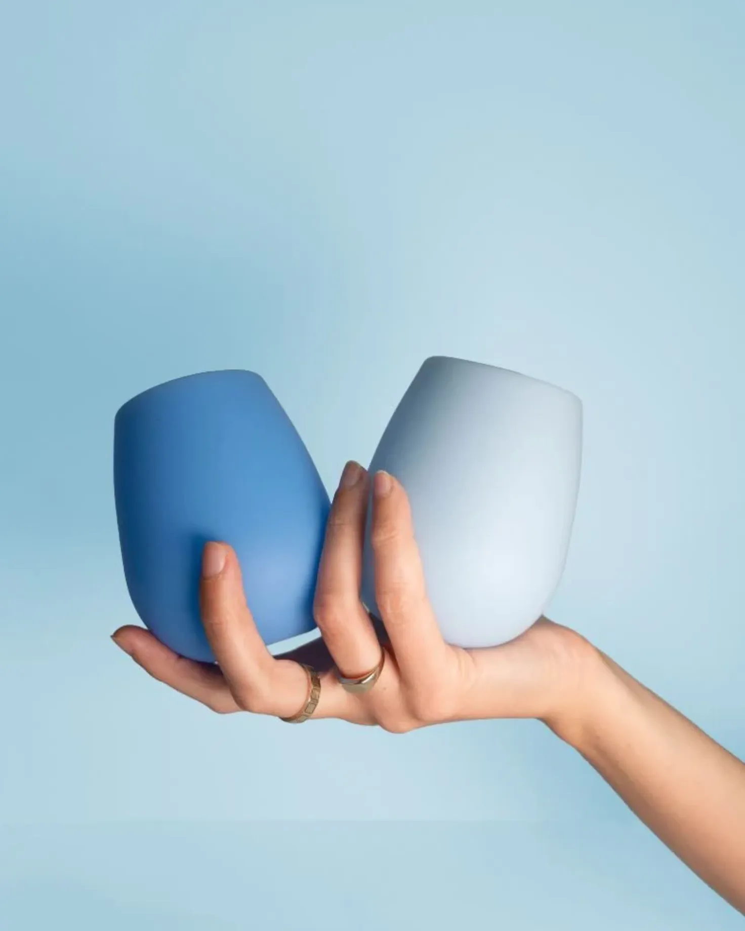 Silicone Unbreakable Glasses - Sky   Kingfisher