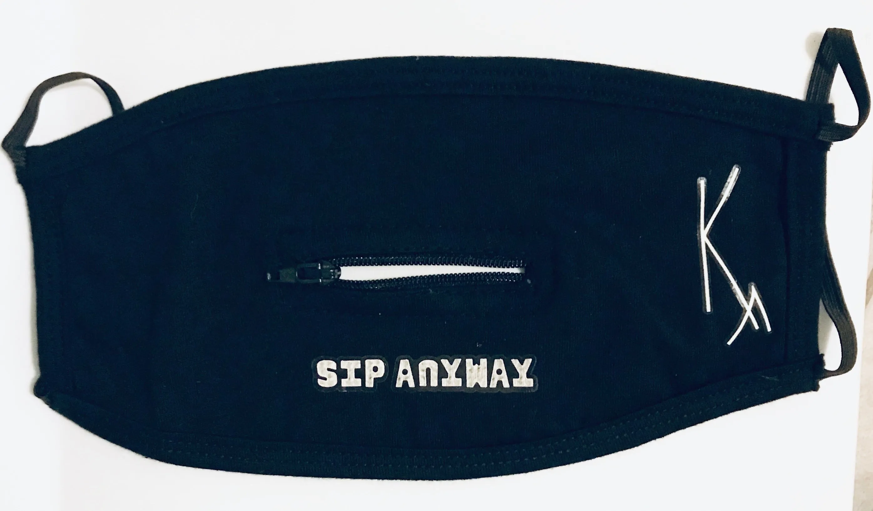 Sip Anyway Key Affirmation Face Mask