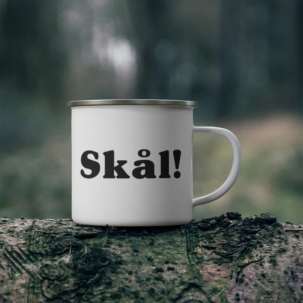 Skål Enamel Camping Mug