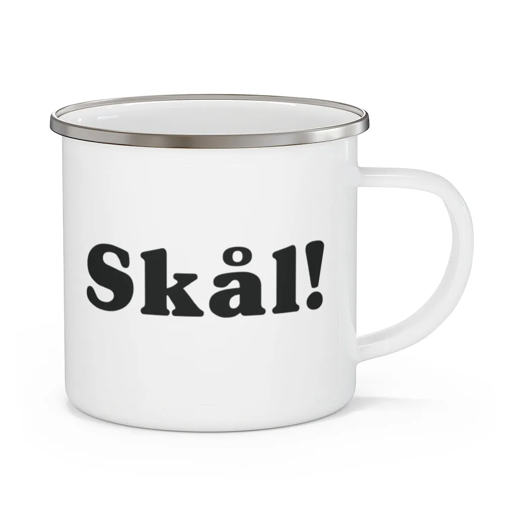Skål Enamel Camping Mug