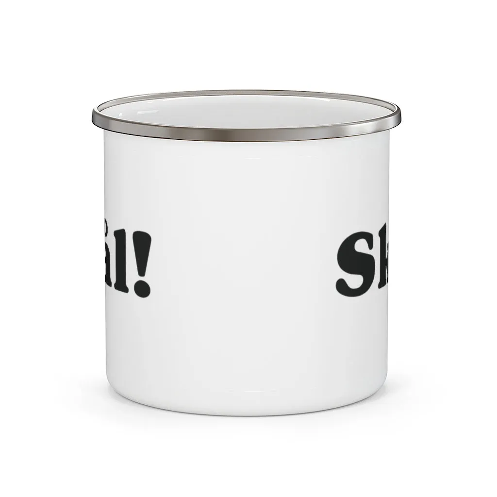 Skål Enamel Camping Mug
