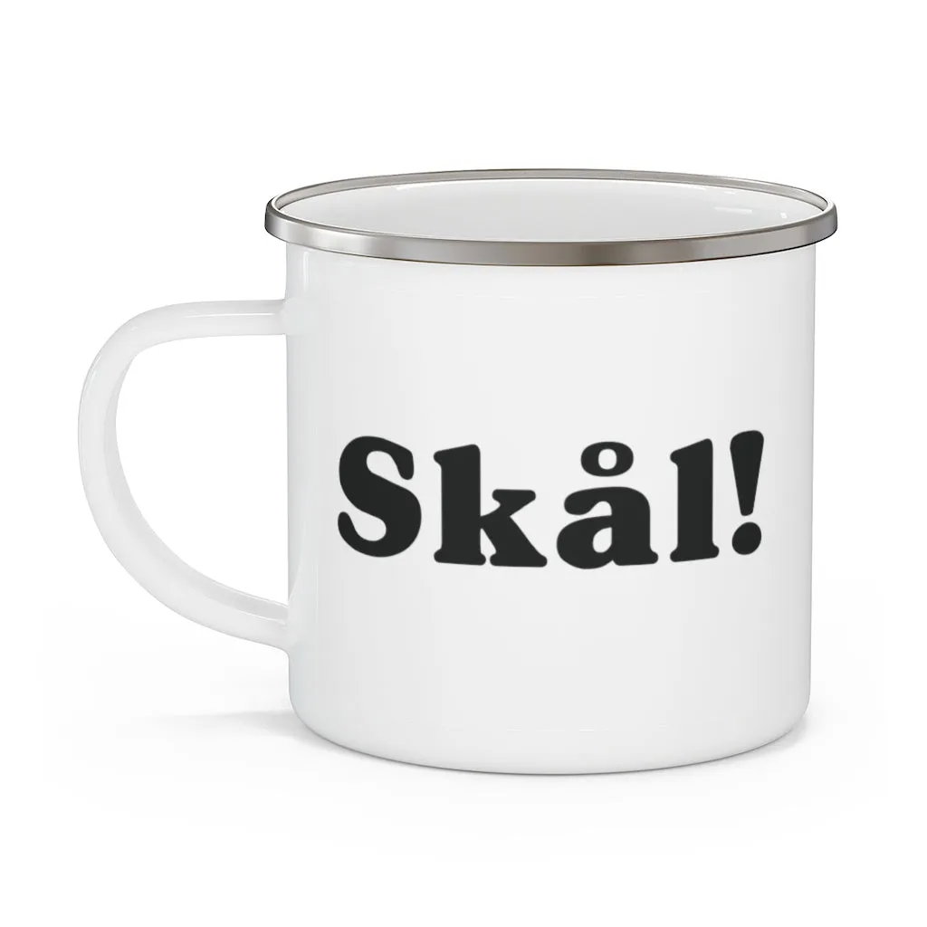 Skål Enamel Camping Mug