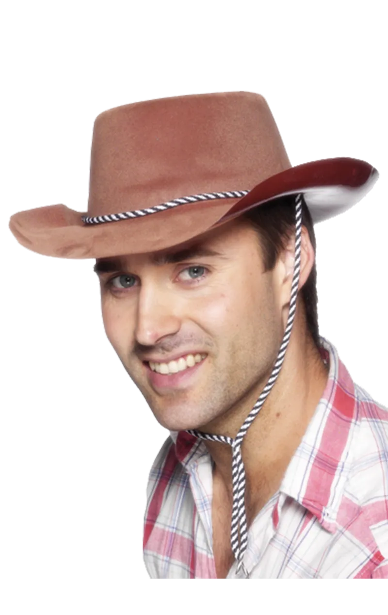 Small Brown Cowboy Hat