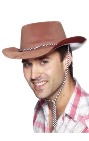 Small Brown Cowboy Hat