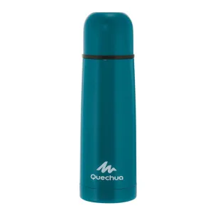 Stainless steel 0.7 L insulated bottle with cup for hiking - metal