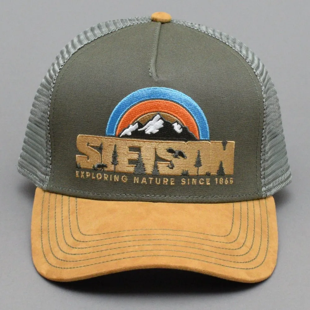 Stetson - Hiking - Trucker/Snapback - Black/Brown