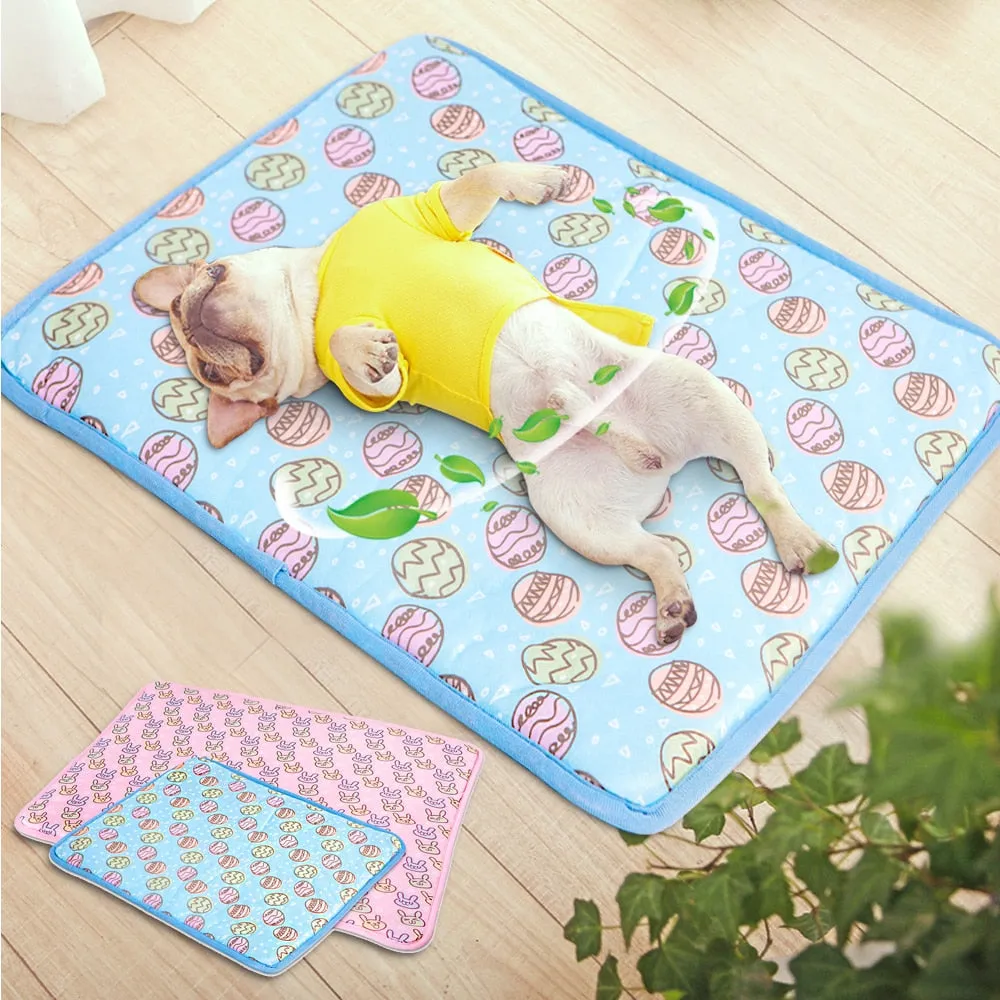 Summer Cooling Mats Blanket Ice Pet Dog Bed Mats For Dogs Cats