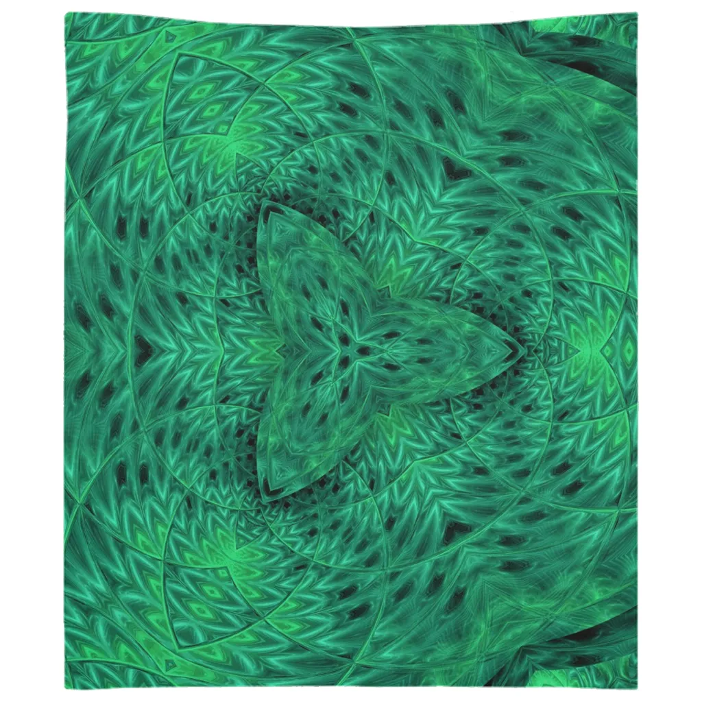 Super Green Tapestry