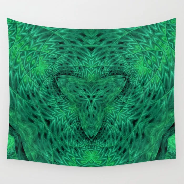 Super Green Tapestry