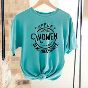 Support Women In Ag Mechanics ComfortWash/ComfortColor T-Shirt (S-4XL) - Multiple Colors!