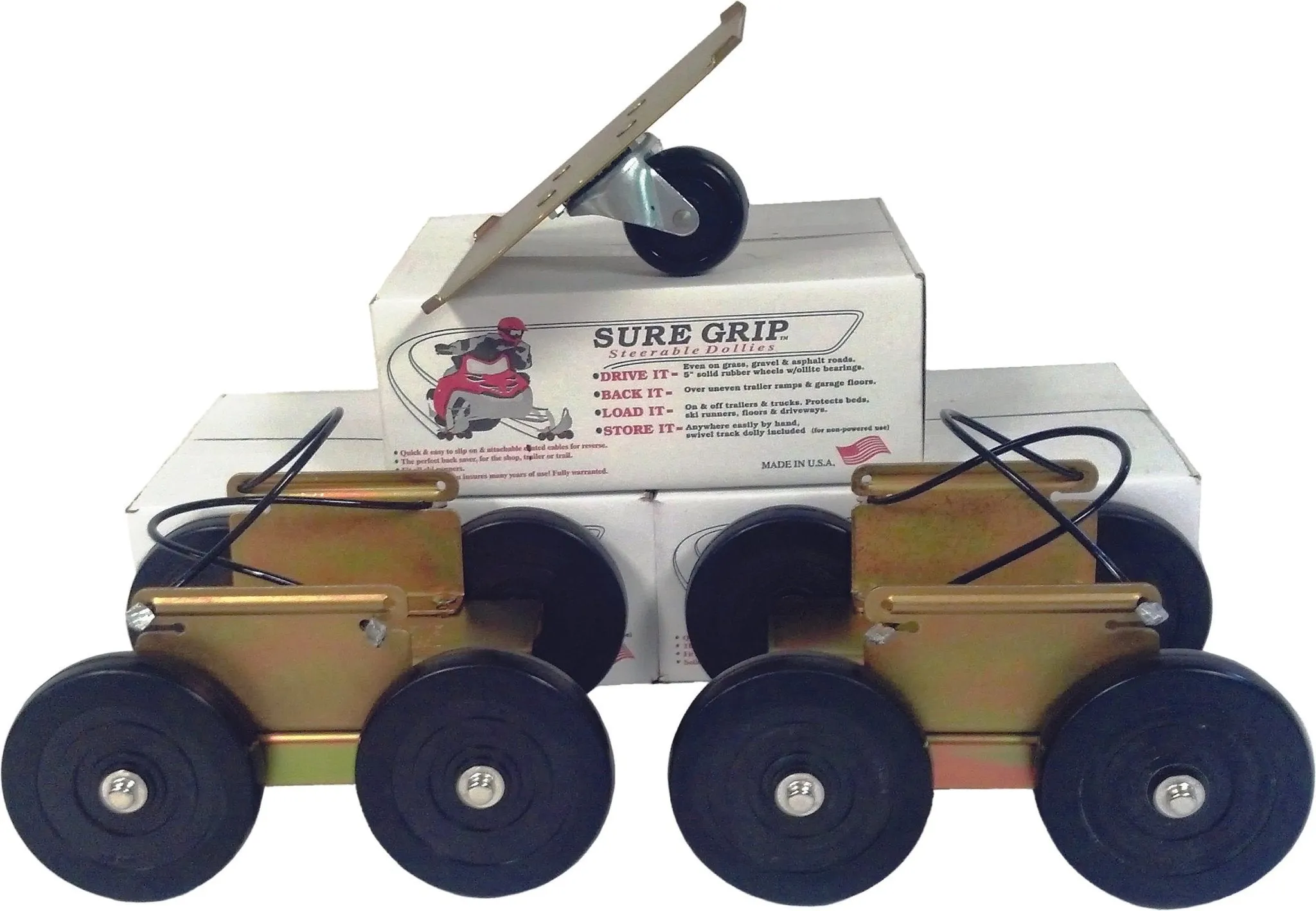 SURE GRIP PS-6112 3 Piece Set Long Dolly