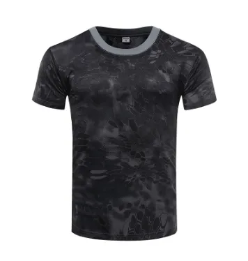 TACTICAL CAMO T-SHIRT MEN QUICK DRY - Python