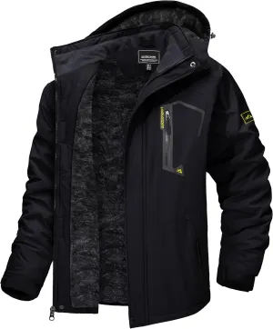TACVASEN Winter Ski Jacket - Water Resistant & Insulated