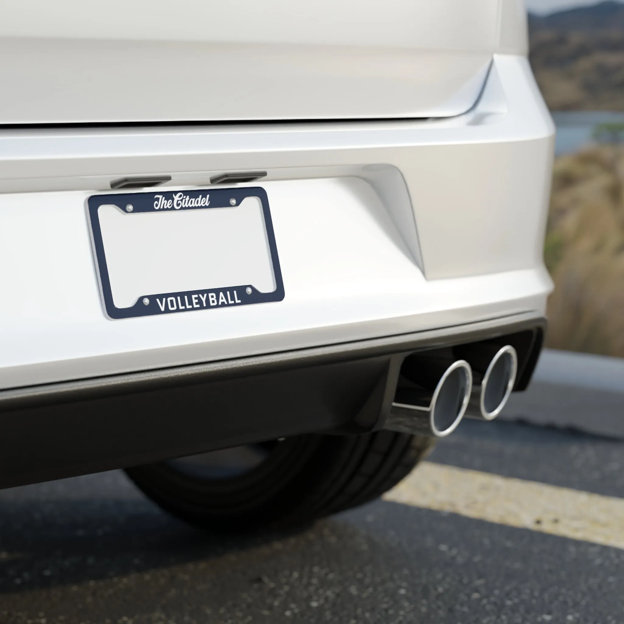 The Citadel, Volleyball License Plate Frame