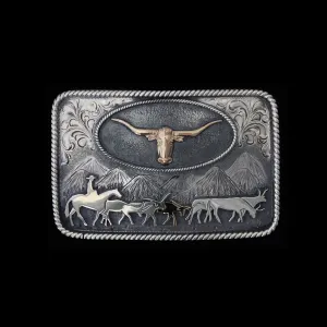 The Trail Drive Trophy Buckle
