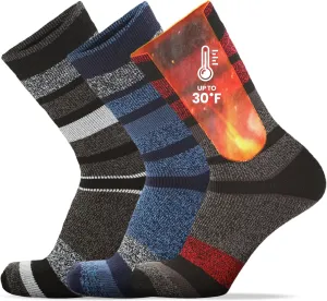 Thermal Heated Hiking Socks - Ultimate Warmth!