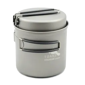 Toaks - Titanium 1100ml Pot & Pan Lid