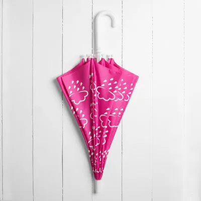 Toddler Pink Colour Changing Umbrella | Grass & Air