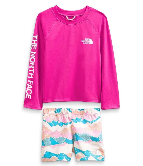 Toddlers' The North Face | Long Sleeve Shirt Sun Set | Lilac