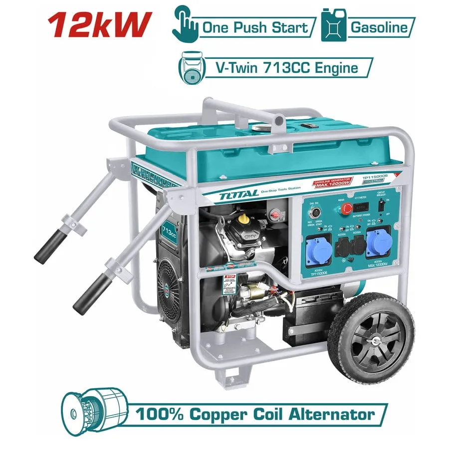Total Gasoline Generator 12KW - TP1150006