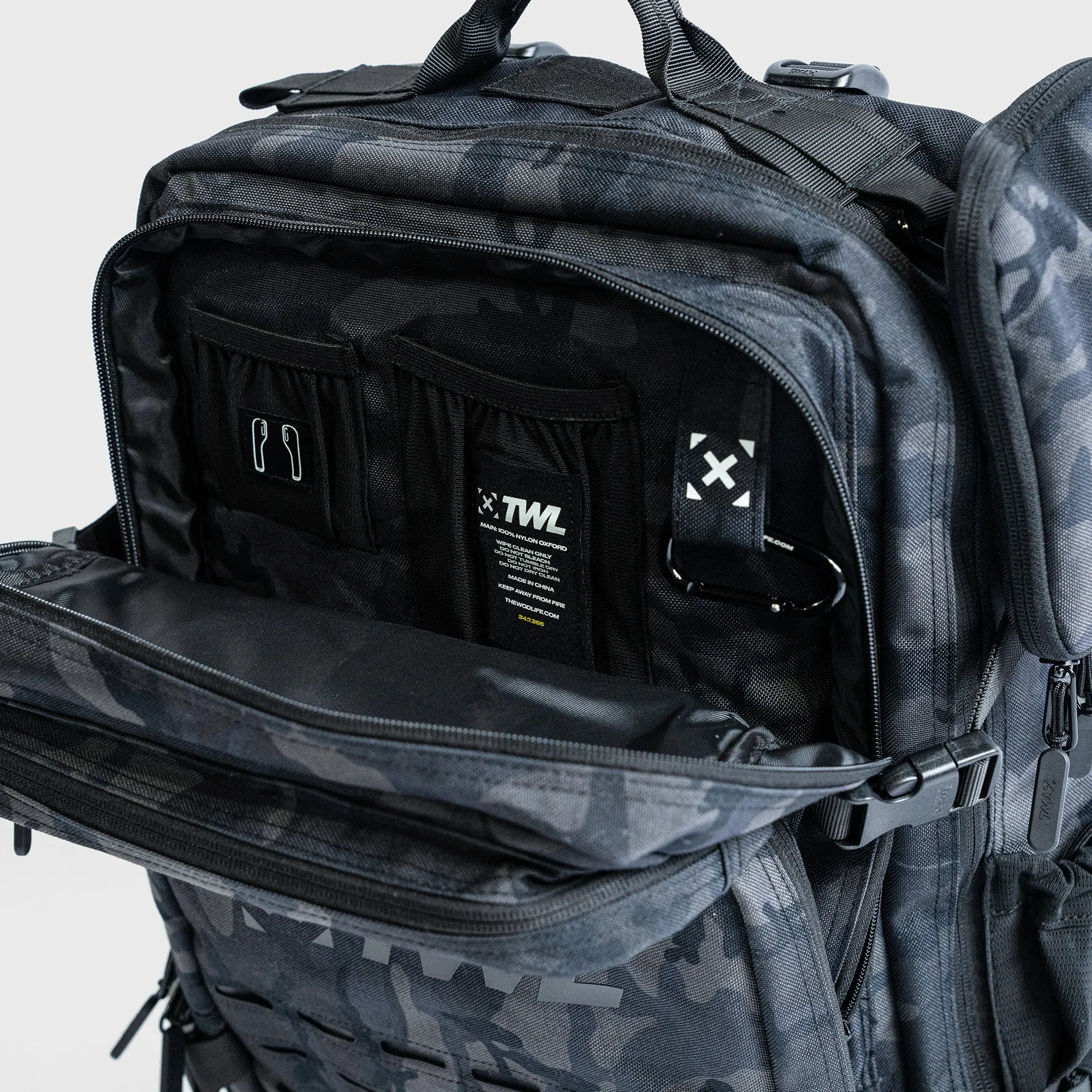 TWL - VANQUISH BACKPACK - BLACK CAMO - 47L