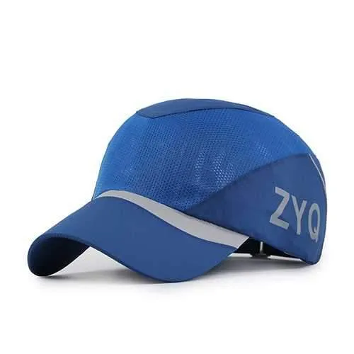 Unisex Polyester Mesh Baseball Cap Quick Dry Outdoor Sport Breathable Snapback Adjustable Hat