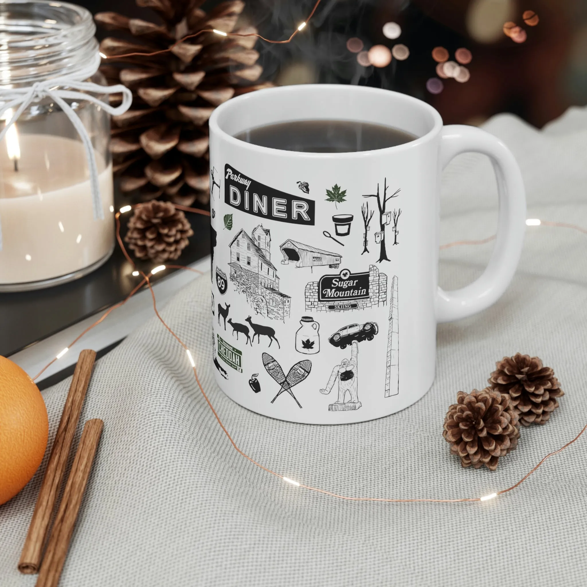 Vermont Tourist Attraction 11oz Coffee Mug