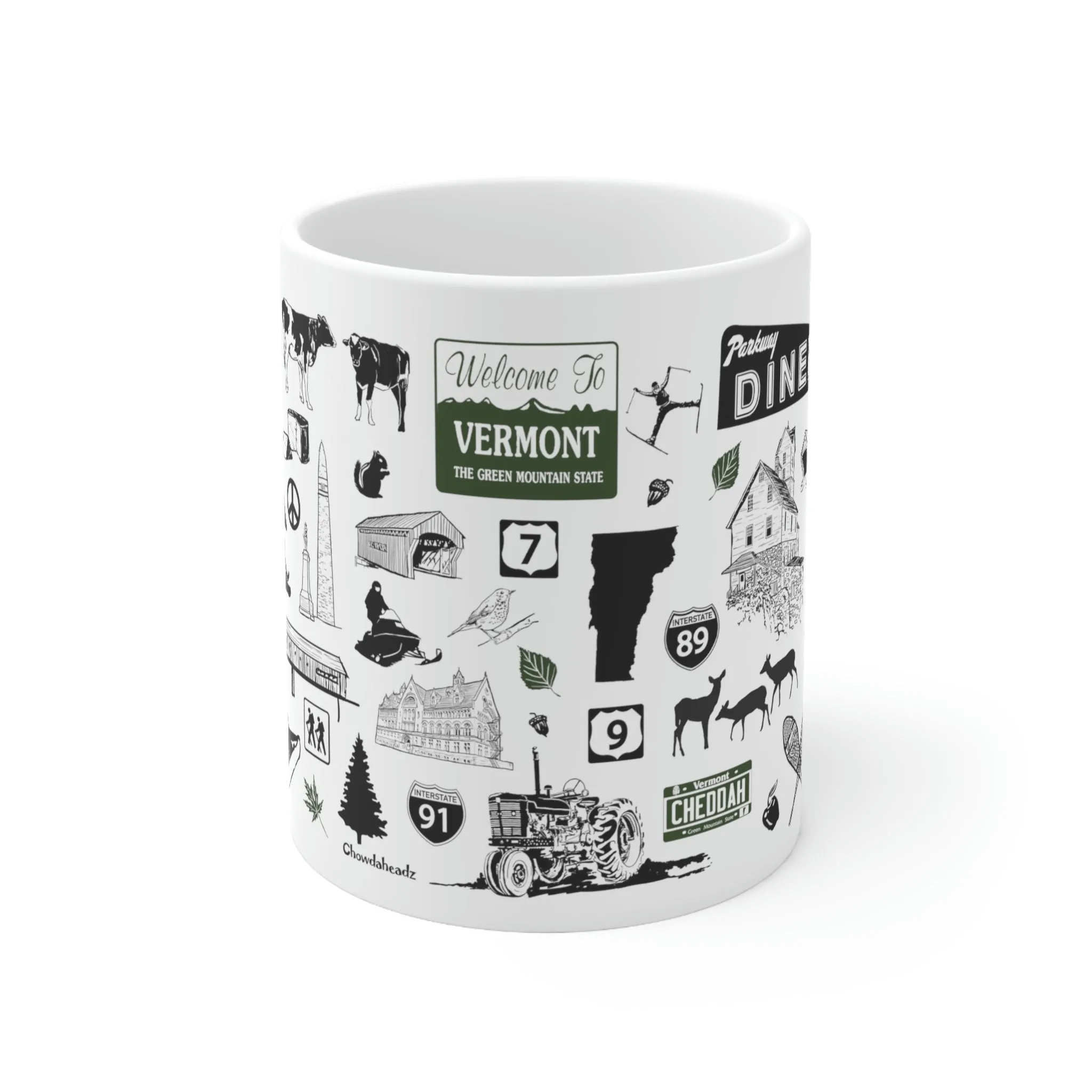 Vermont Tourist Attraction 11oz Coffee Mug