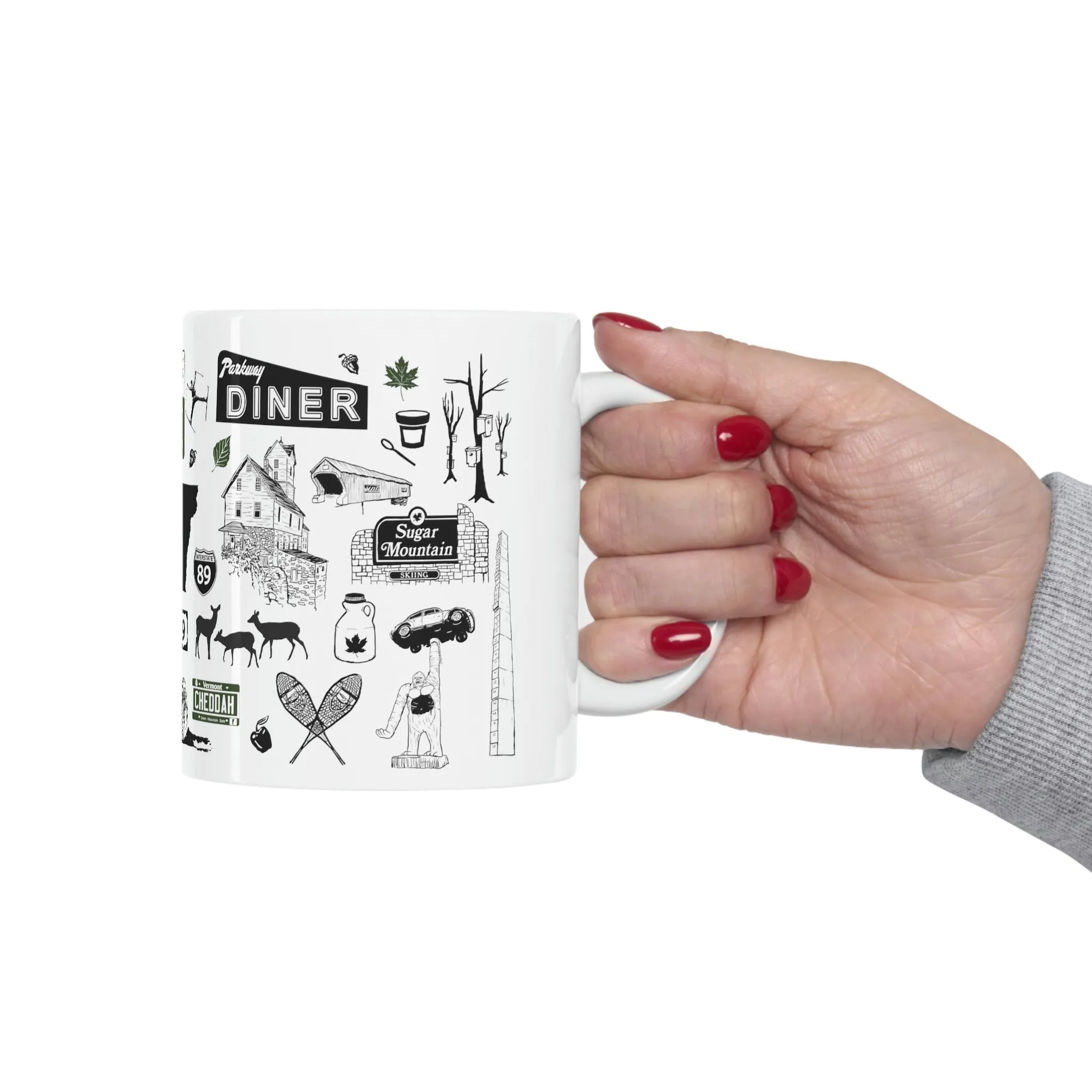 Vermont Tourist Attraction 11oz Coffee Mug