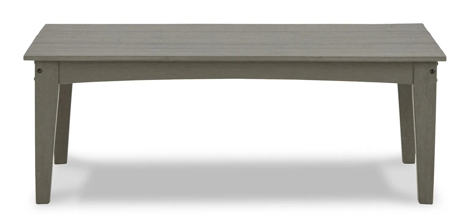 Visola Outdoor Sofa and 2 Chairs with Coffee Table