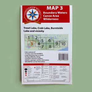 Voyageur Maps - #3 - BWCA