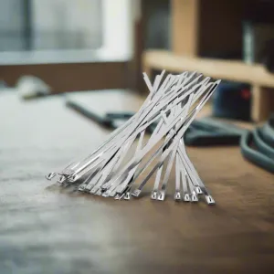 Wadfow 300mm Stainless Steel Cable Ties - WFZ30046