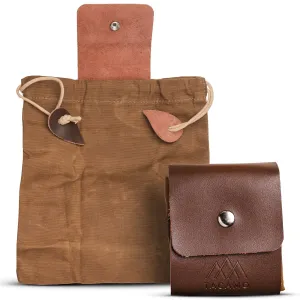 Waxed Canvas Foraging Pouch