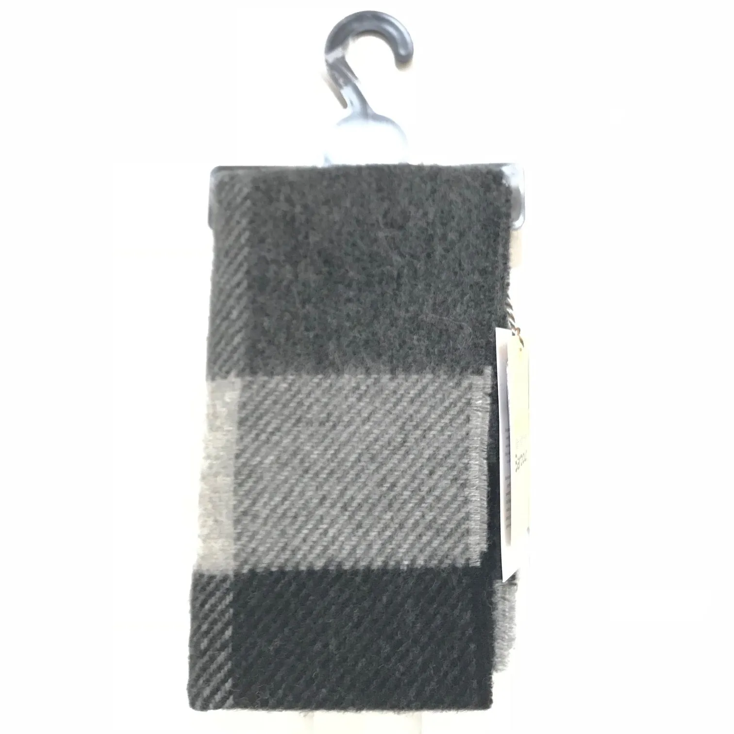 Women's Barbour | Lambswool Scarf | Grey and Black