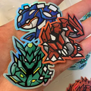 WTHR  - 3 Holo Sticker Pack