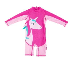 Zoocchini - One Piece Rashguard Swimsuit - Unicorn